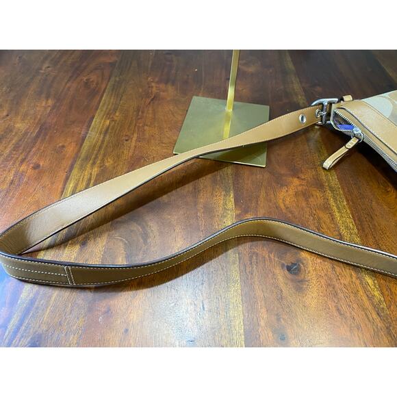 Coach Signature Convertible Crossbody/Shoulder Bag - Picture 4 of 7